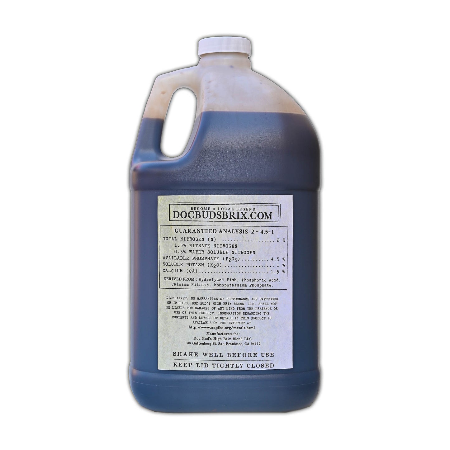 Brix Foliar Spray - Gallon