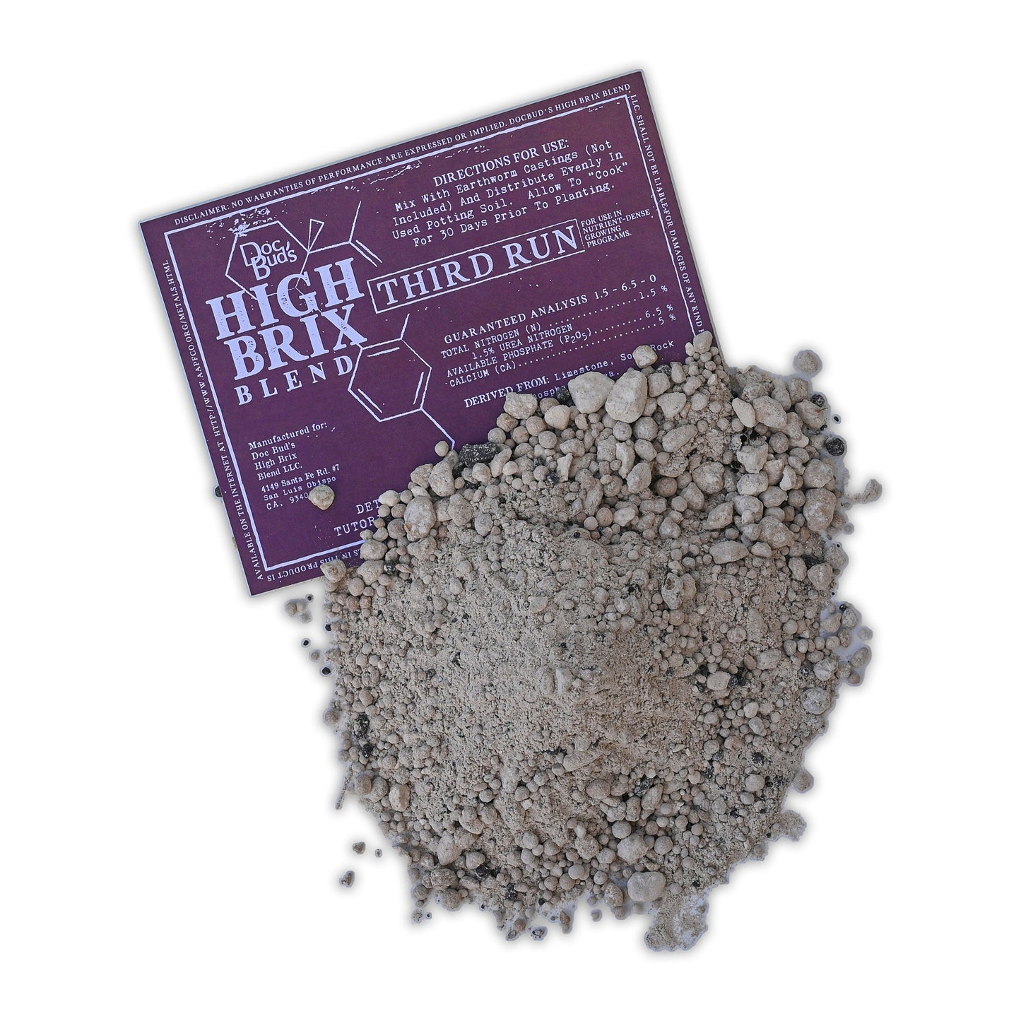 Third Run High Brix Soil Amendment - 3 lb
